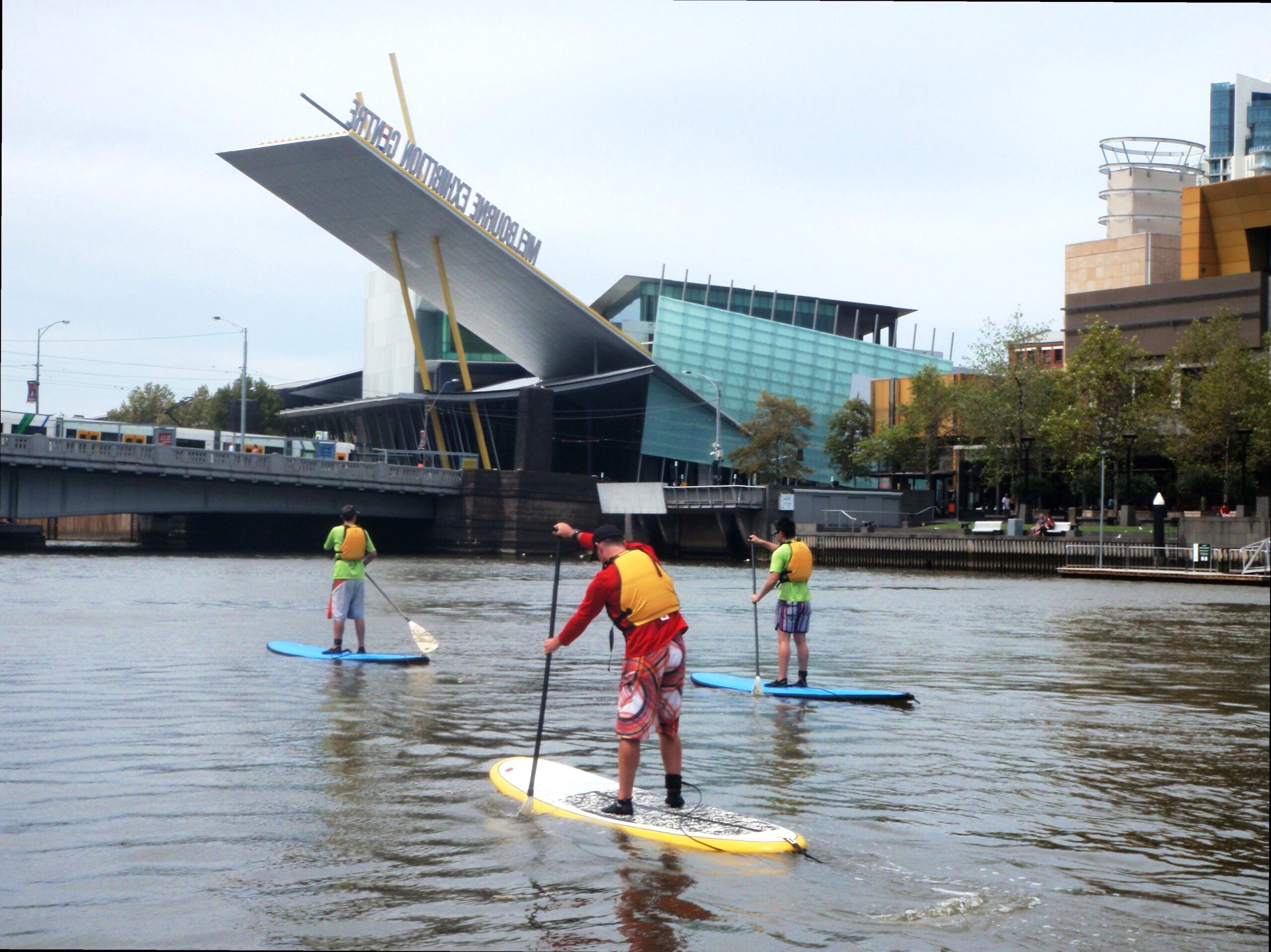 Discover Serenity and Thrill While Paddleboarding on the Yarra River